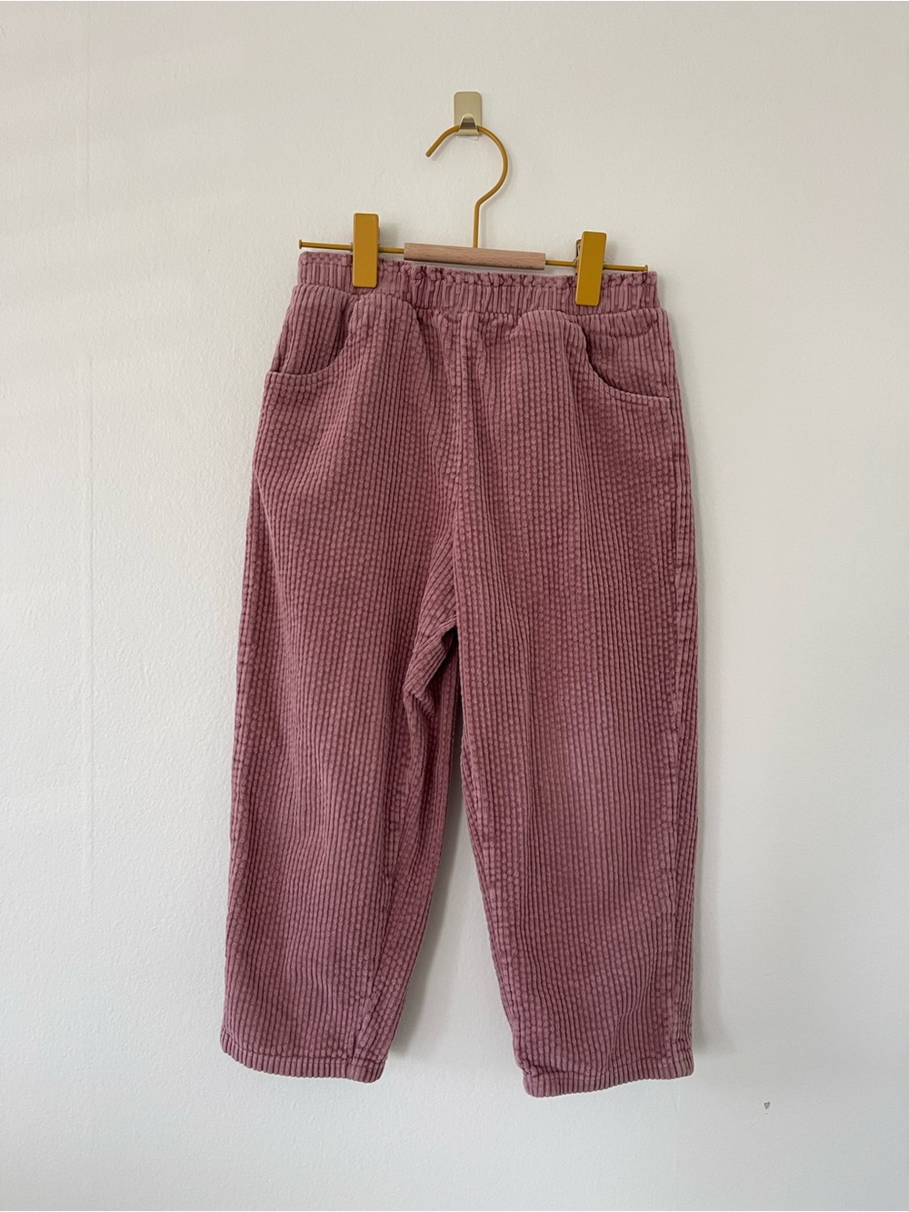 next Mauve Pink Corduroy Joggers
